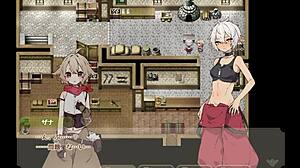 Forestia game play video featuring Zana in japanese asian nature forest