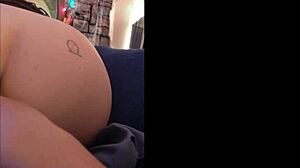 Steffi Brown does a hotwife pussy dance at home