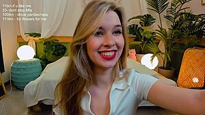 she spreads her lips wide while fingering that whore slit on webcam