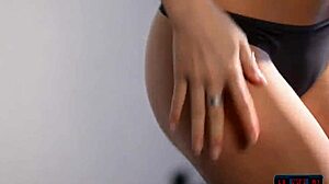 Why did my step brother pay me 100 dollars just to fuck my tight swollen pussy homemade?