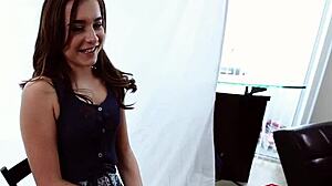 Kharlie Stone: Petite Amateur Model Faces Huge Challenge