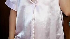 Watch this sexy argentinian teacher in lingerie fingering herself publicly!