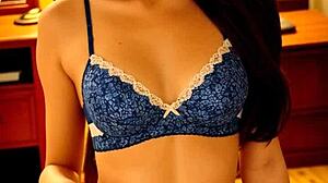 Sexy models in lingerie and panties barefoot