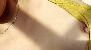 Rica masturbates for my boyfriend with dildo.