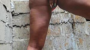 she lured me into rough sex in that unfinished building, her wet pussy screaming for more