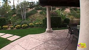 After Sucking a Dudes Huge Beef Bayonet This Bitch Got Seduced by a Lovely Girl