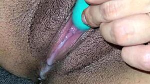 Latina Wife's Pussy Overflows with Cum During Intense Masturbation
