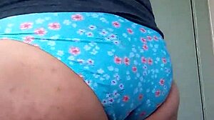 i love wearing my wife's panties and teasing