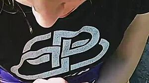 lynela nira passionately sucks king gontier's big cock, getting it wet and ready for more.