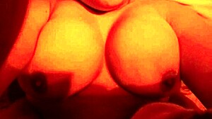 mexican gordita relaxes in hotel room