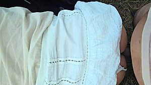 Latina Milf Flashes in Public for Boss