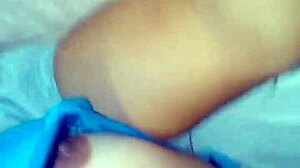 Asian Chinese babe gets fucked hard by her old man