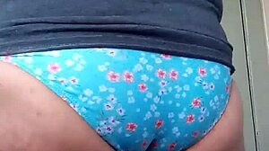 i love wearing my wife's panties and teasing