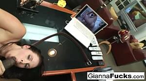 Pov interracial fuck with busty brunette gianna michaels cumshot blowjob