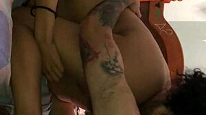 Bebelexxx Lets Him Lick Her Ass.