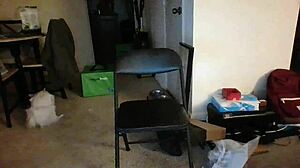 i'm watching my slutty ex teen riding that big cock so good