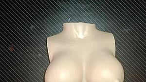 dolly me pide sexo anal y presionó sus pequeñas tetas