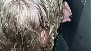 Maîtresse Kantalis Spanks Bound Slave In Exhibitionist Handjob