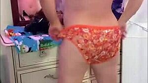 Steffi Brown does a hotwife pussy dance at home