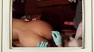 minnie rose's pussy gets blasted with cum!