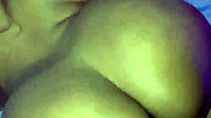 ebony latina with huge tits and ass caught by stepbrother