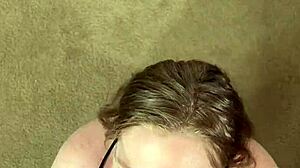 i love how lexi takes that nice bbc, swallowing cum with her glasses on