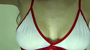 my big natural tits got all wet and shiny