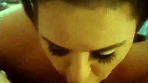 i'm kandy kane, sexy bbw wife deepthroatin in homemade blowjob with big tits