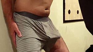 i let this femdom bitch slap my cock and kick my balls hard