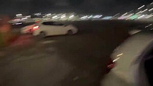 Young latina fucks on the street!