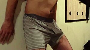 i let this femdom bitch slap my cock and kick my balls hard