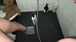 Young 18+ Arab Girl Teases Tight Pussy To Orgasm In Shower