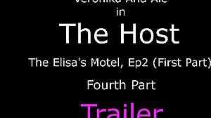 Mature Femdom Host Ruins Ejaculation with Foot Licking in Part 4