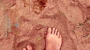 bare feet playing in the sand for sensory purposes, fetish included