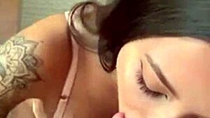 wife sucks and fucks stranger, cums on ass for cuckold husband