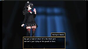 Skullgirl dominates with trampling and facesitting