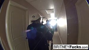 the golden implant heist with britney in a thrilling story