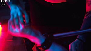 Bound Feet Tickling Fetish With Deepthroat