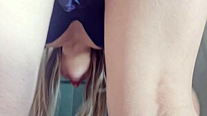 Hottie Cleans House Wearing Only Her Panties