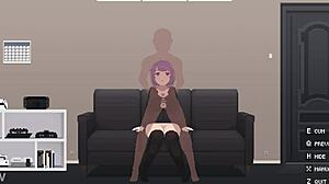 Passive girl with big natural tits gets fucked in all holes