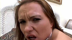 18 Teen Katja Kassin Loves Blowing Cum Bubbles After Facial and Handjob