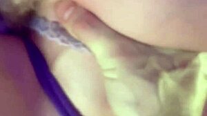 slut dripping red and cumming with toy in bound rough fucking