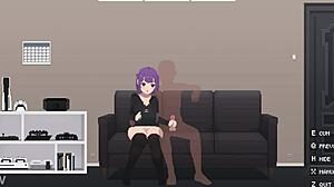 Passive girl with big natural tits gets fucked in all holes