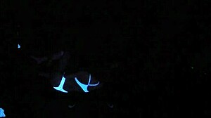 scarlett johnson under blacklight in sex pov scene