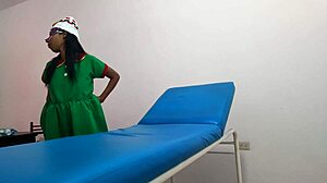 Sexy brunette milf rides boyfriend in massage parlor fully clothed as goblin woman for intense fucking