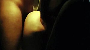 Feeling horny? Watch this hot girl fuck in parked car with pedestrians watching.