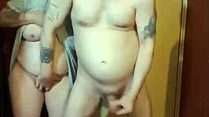 Girlfriend kelly humiliates me naked on cam while blindfolded, leading to my big cumshot.