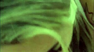 Ate the Hot Blonde's Ass in White Lingerie Early Morning