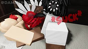 femboy with a fat ass sucks me and grinds against my cock