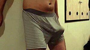 i let this femdom bitch slap my cock and kick my balls hard